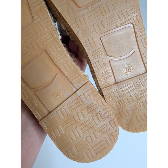 Ethan Valdez Espadrille Sandals EU 38 US 7.5/8 - Picture 4 of 5